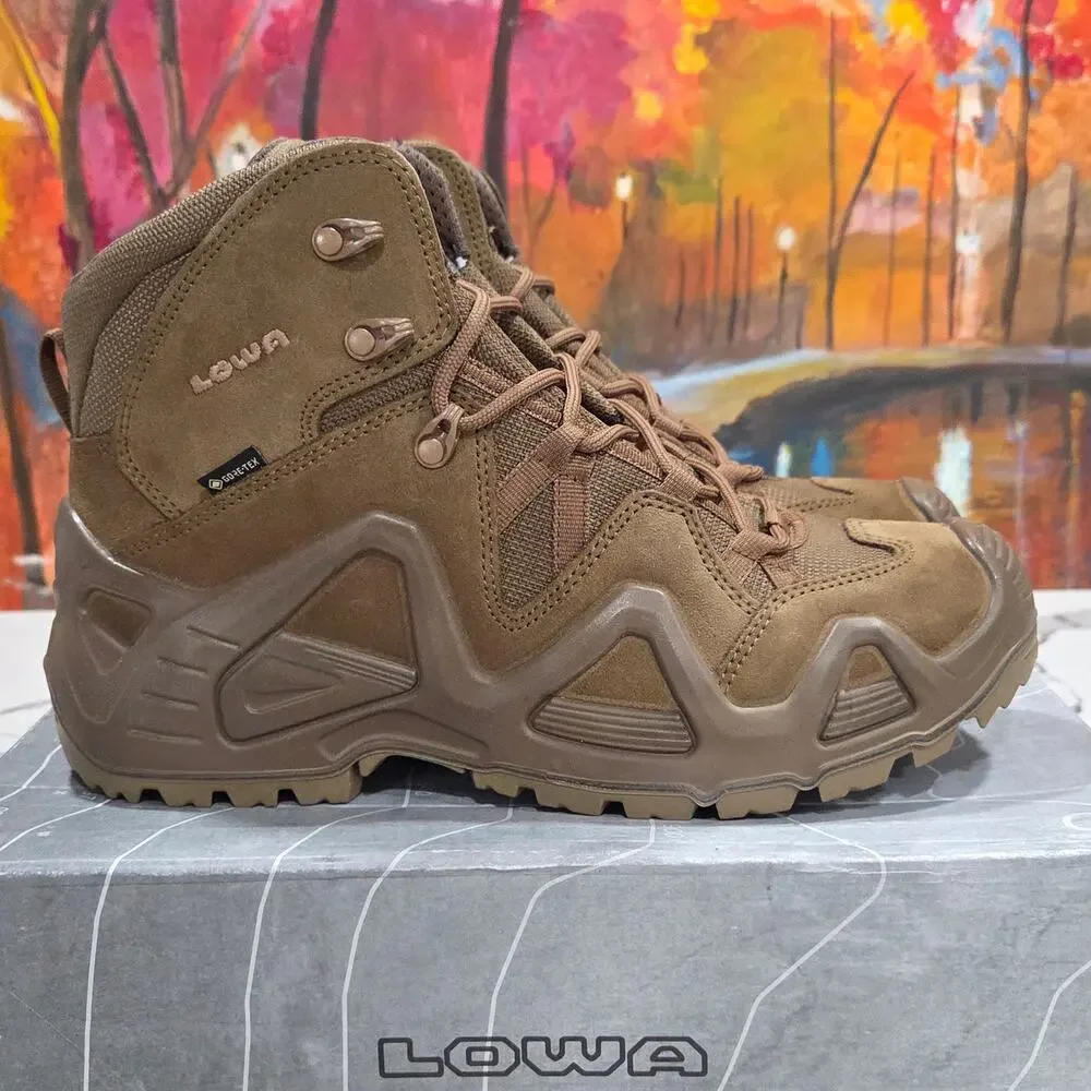 Lowa Zephyr GTX Mid TF Coyote Size 8.5 Men's Trail Hiking Shoes